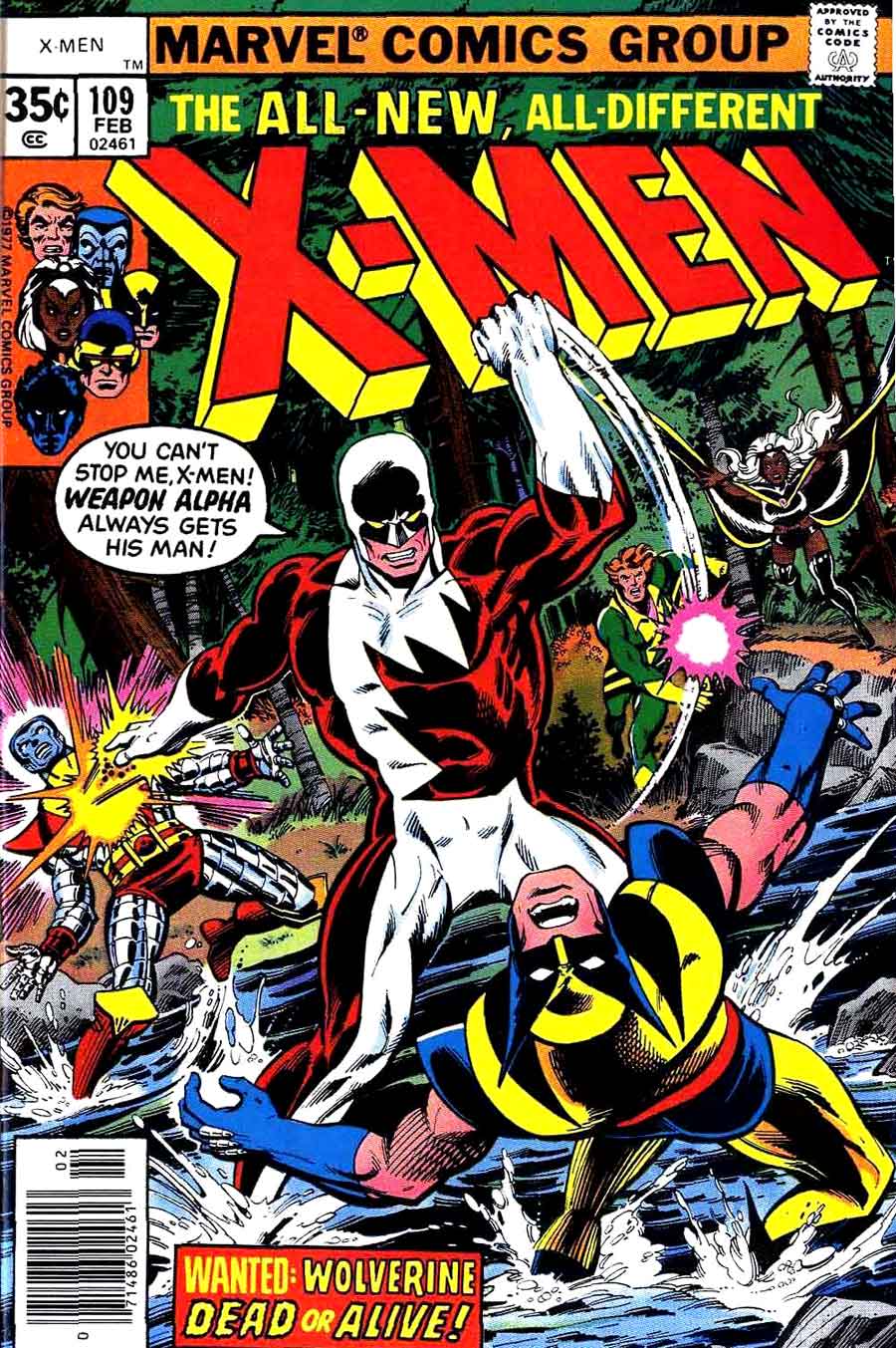 X-Men #109 — Wanted: Wolverine Dead or Alive