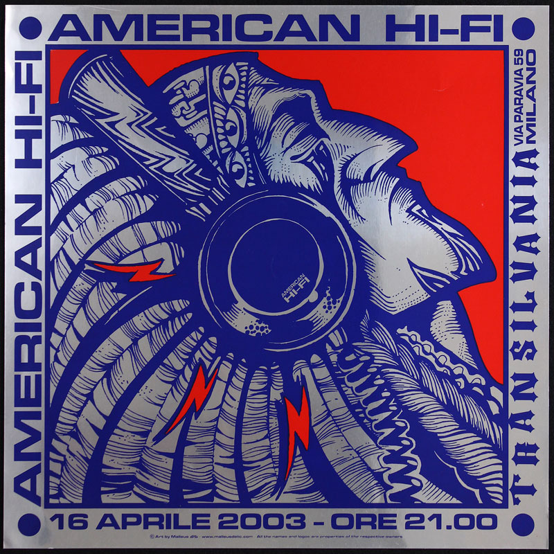 American Hi-Fi, Milano 2003 — Malleus