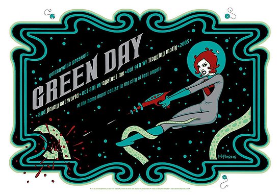Green Day, Home Depot Center 2005 — Tara McPherson